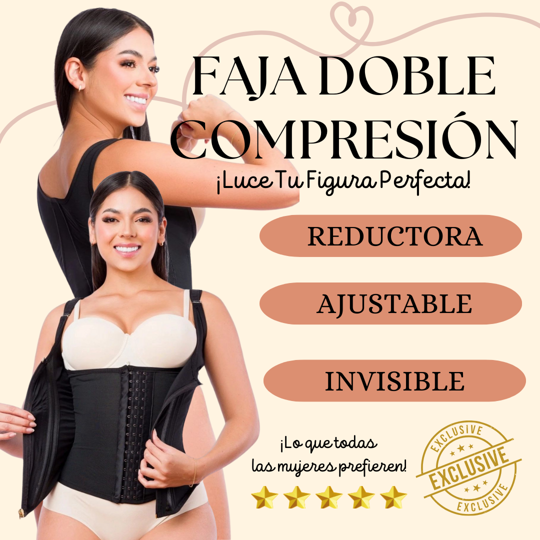 Faja Moldeadora Doble Compresión + ¡ENVIO GRATIS!